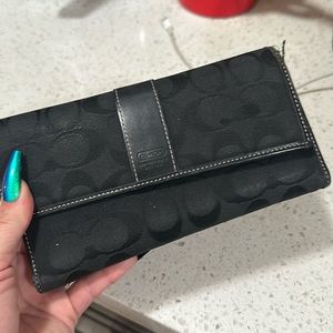 Coach wallet (black) VINTAGE
